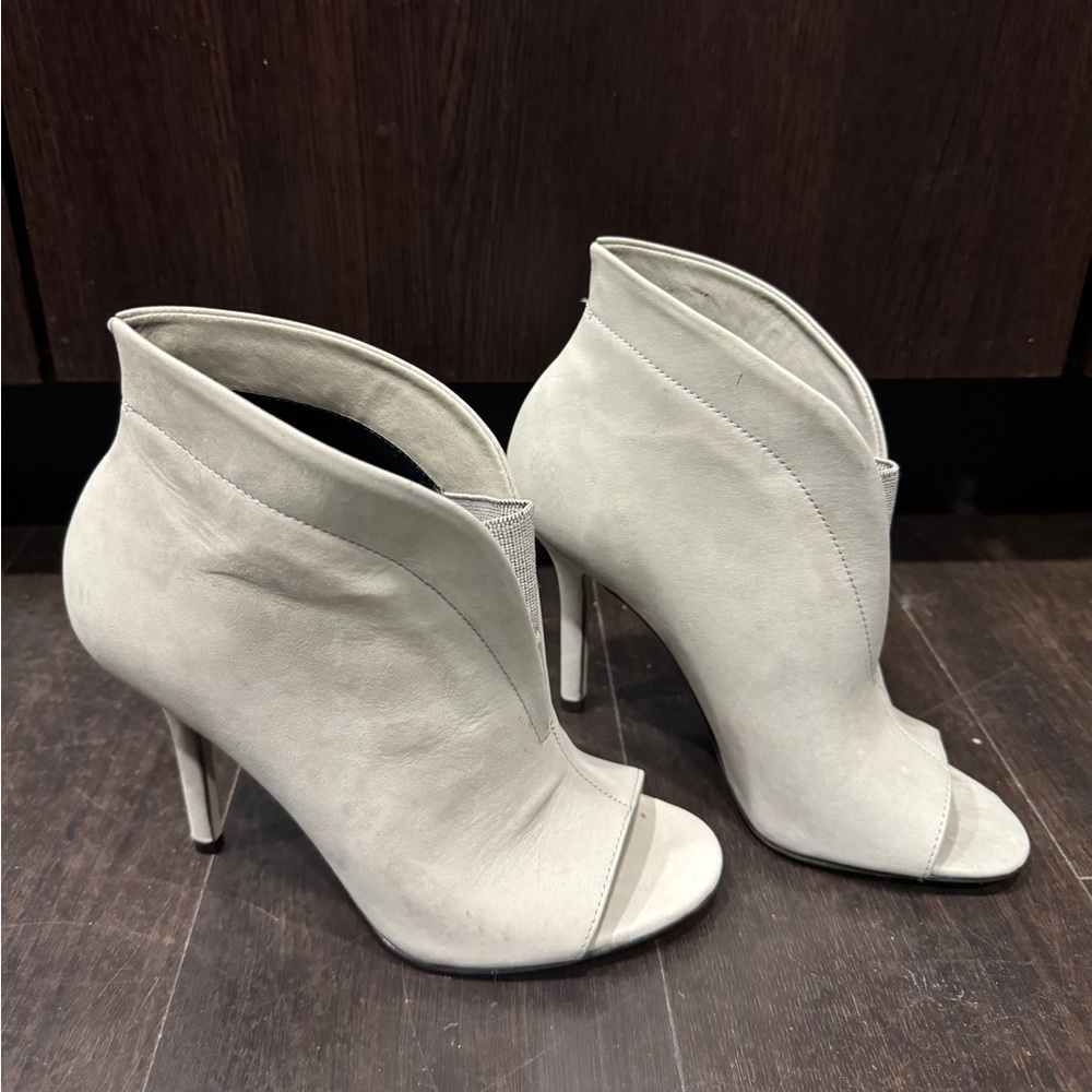 Aldo grey suede ankle boots